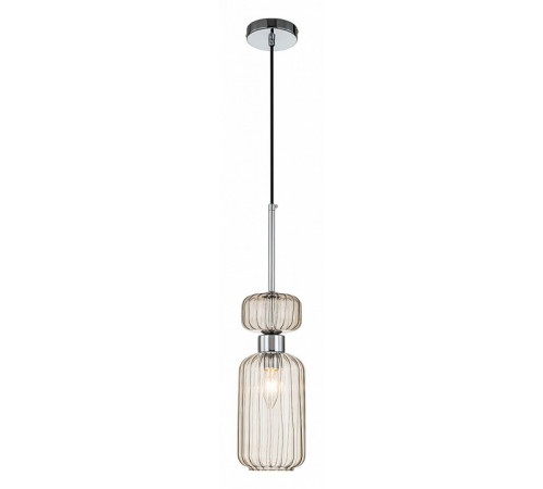 Подвесной светильник Escada Gloss 1141/1S Chrome/Beige