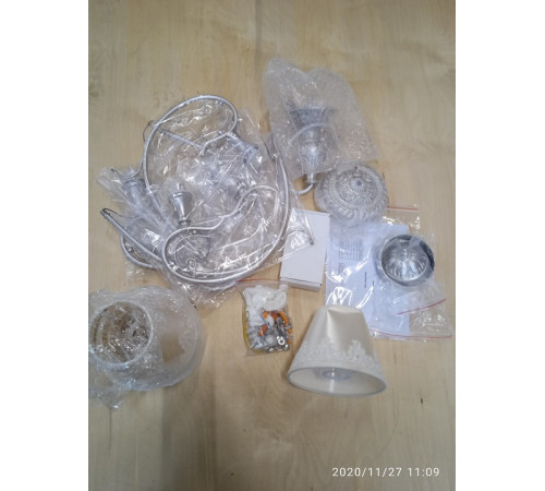 Потолочная люстра Eurosvet Incanto 60069/5 серебро Потолочная люстра Eurosvet Incanto 60069/5 серебро