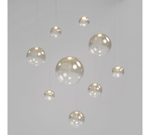 Подвесной светильник Eurosvet Wonder 50231/1 LED янтарный a058634