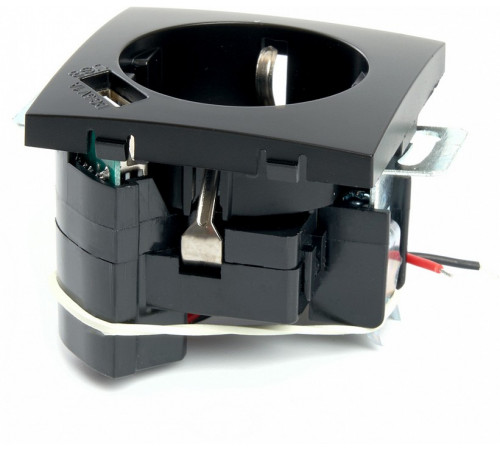 Розетка 1-местная с/з с защитной шторкой и USB Stekker Эрна PST16-9111-03 49155