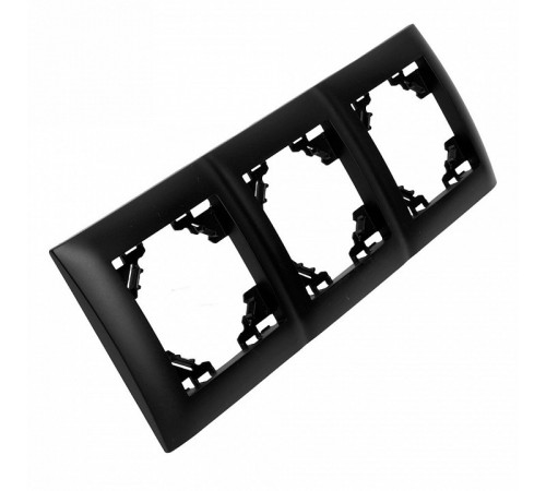 Рамка трехместная Stekker PFR00-9013-03 Эрна Элегант 49663 Рамка трехместная Stekker PFR00-9013-03 Эрна Элегант 49663