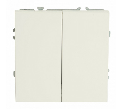 Выключатель двухклавишный Stekker RSW10-5104-01 Эмили 49866