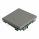Выключатель 1-клавишный c индикатором Stekker Эмили RSW10-5101-10 49941