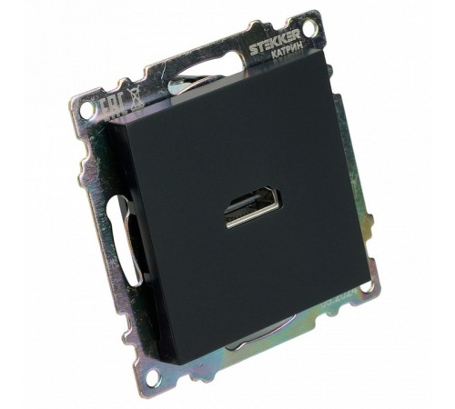Розетка HDMI 2.1 Type A Stekker Катрин GLS00-7118-05 50062 Розетка HDMI 2.1 Type A Stekker Катрин GLS00-7118-05 50062