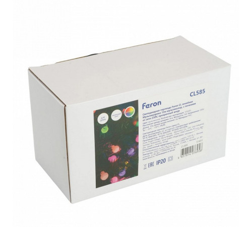 Светодиодная гирлянда Мультишарики Feron CL585 51451 Светодиодная гирлянда Мультишарики Feron CL585 51451