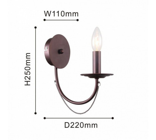 Бра F-Promo Plini 2590-1W Бра F-Promo Plini 2590-1W