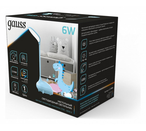 Настольная лампа Gauss Qplus GT7016 Настольная лампа Gauss Qplus GT7016