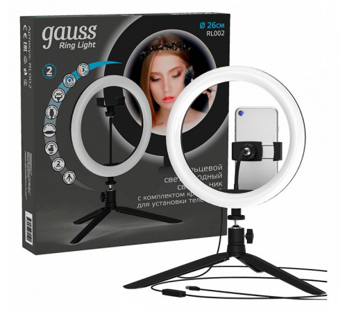 Настольная лампа Gauss Ring Light RL002 Настольная лампа Gauss Ring Light RL002