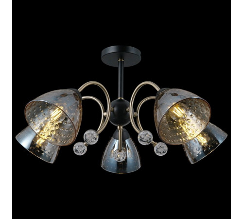 Люстра на штанге Illumico IL0230-5CSQ-29 BK AB