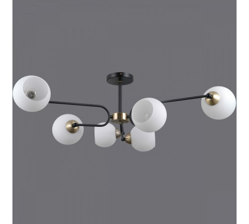 Люстра на штанге Illumico IL0249-6CSQ-79 BK AB