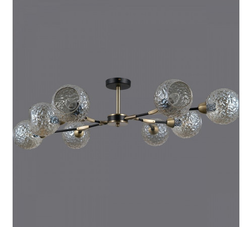 Люстра на штанге Illumico IL0253-8CSQ-79 BK AB