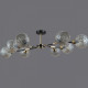 Люстра на штанге Illumico IL0253-8CSQ-79 BK AB