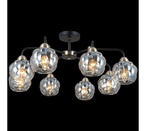 Люстра на штанге Illumico IL0447-8CSQ-79 BK