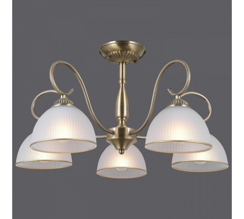 Люстра на штанге Illumico IL0621-5CSQ-24 AB CAPELLA Люстра на штанге Illumico IL0621-5CSQ-24 AB CAPELLA