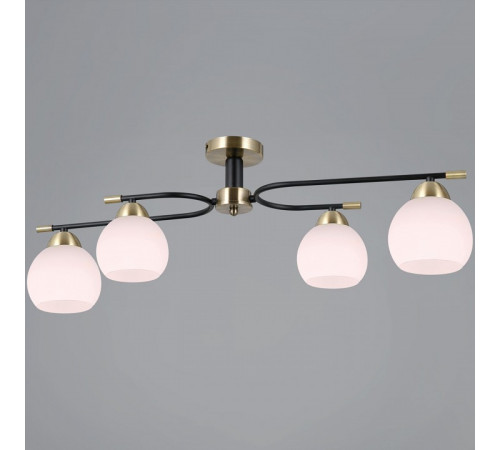 Потолочная люстра Illumico IL0638-4CSQ-24 AB BK LIBRA