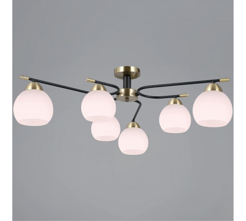 Потолочная люстра Illumico IL0638-6CSQ-24 AB BK LIBRA