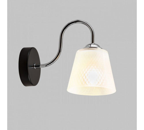 Бра IMEX Notta MD.51941-1-W-BK+СH Бра IMEX Notta MD.51941-1-W-BK+СH