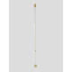 Подвесной светильник Indigo Linea 14024/A/1P Brass V000122L