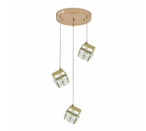 Подвесной светильник Indigo Radioso 12048/3P Gold V000134L