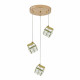 Подвесной светильник Indigo Radioso 12048/3P Gold V000134L