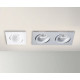 Встраиваемый светильник ITALLINE DE-201 white