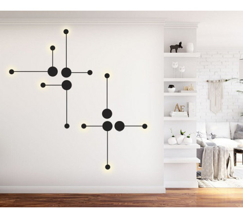 Настенный светильник Italline IT03-1436 black Настенный светильник Italline IT03-1436 black