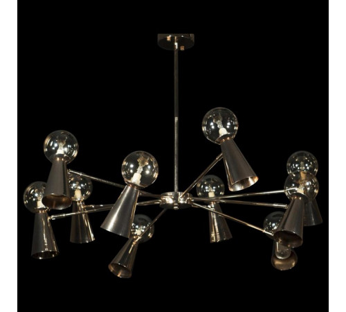 Люстра на штанге Loft IT Halley 10046/10 Gold