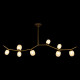 Люстра на штанге Loft IT Sakura 10212/8L Gold