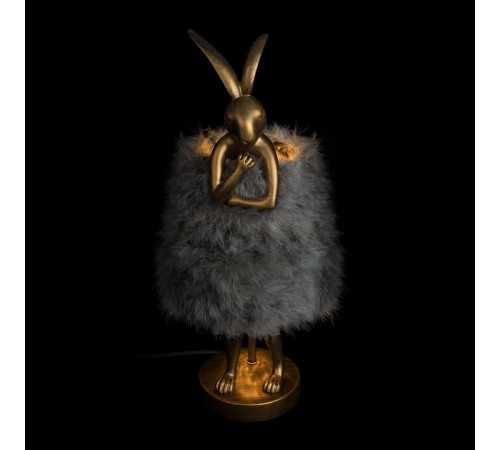 Настольная лампа Loft IT Lapine 10315/A Grey fluff