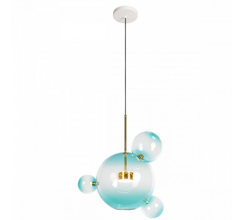Подвесной светильник Loft IT Bolle 2027-P4 Blue mini Подвесной светильник Loft IT Bolle 2027-P4 Blue mini