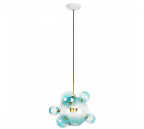 Подвесной светильник Loft IT Bolle 2027-P6 Blue mini Подвесной светильник Loft IT Bolle 2027-P6 Blue mini