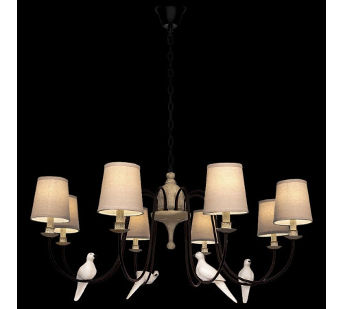 Подвесная люстра LOFT IT Birds Loft1029A-8 Подвесная люстра LOFT IT Birds Loft1029A-8