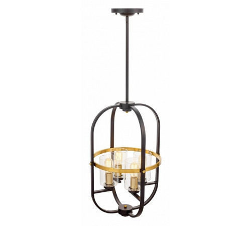 Подвесная люстра Lumina Deco Monterey LDP 1141-4 BK+MD Подвесная люстра Lumina Deco Monterey LDP 1141-4 BK+MD
