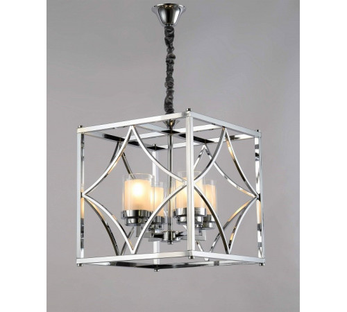 Подвесная люстра Lumina Deco Quadrato LDP 1223-4 CHR Подвесная люстра Lumina Deco Quadrato LDP 1223-4 CHR