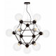 Подвесная люстра Lumina Deco Zodiak LDP 160N-12 BK+PR
