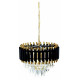 Подвесная люстра Lumina Deco Funneli LDP 6003-400 BK+F.GD