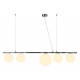 Подвесная люстра Lumina Deco Baristica LDP 6012-5 CHR+WT