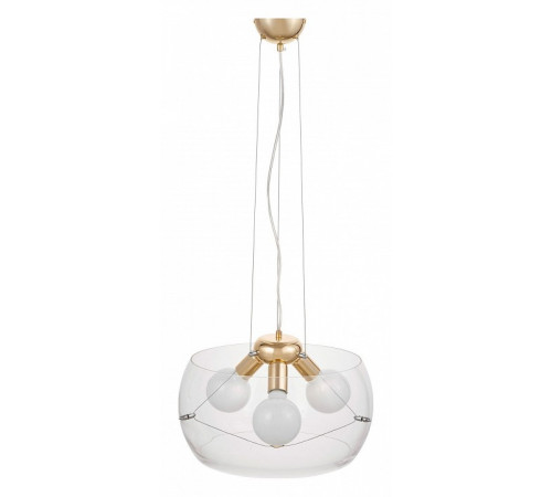 Подвесная люстра Lumina Deco Globo LDP 6018-400 PR+F.GD