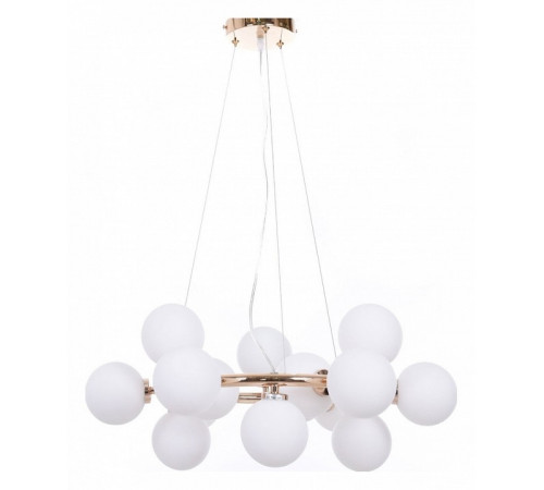 Подвесная люстра Lumina Deco Marsiada LDP 6033-15 GD Подвесная люстра Lumina Deco Marsiada LDP 6033-15 GD
