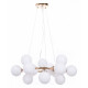 Подвесная люстра Lumina Deco Marsiada LDP 6033-15 GD