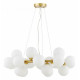 Подвесная люстра Lumina Deco Marsiada LDP 6033-25 BK+MD