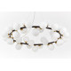 Подвесная люстра Lumina Deco Marsiada LDP 6033-40 BK+MD
