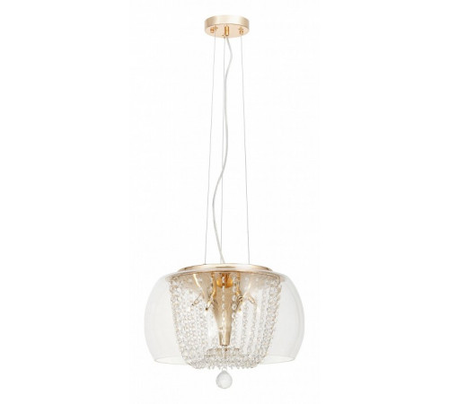 Подвесная люстра Lumina Deco Disposa LDP 7018-400 PR+F.GD