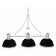 Подвесная люстра Lumina Deco Ettore LDP 710-3 BK+CHR