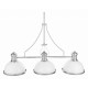 Подвесная люстра Lumina Deco Ettore LDP 710-3 WT+CHR