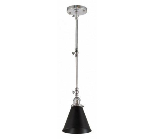 Подвесной светильник Lumina Deco Rubi LDP B007 CHR+BK