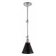 Подвесной светильник Lumina Deco Rubi LDP B007 CHR+BK