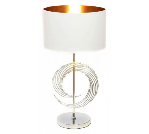 Настольная лампа Lumina Deco Fabi LDT 5531 CHR+WT