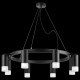 Подвесная люстра Lightstar Rullo (571018+214437-8+202431-8) LR0183781