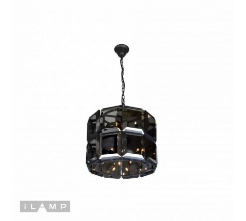 Подвесная люстра iLamp Panorama 10490-5+5P BK